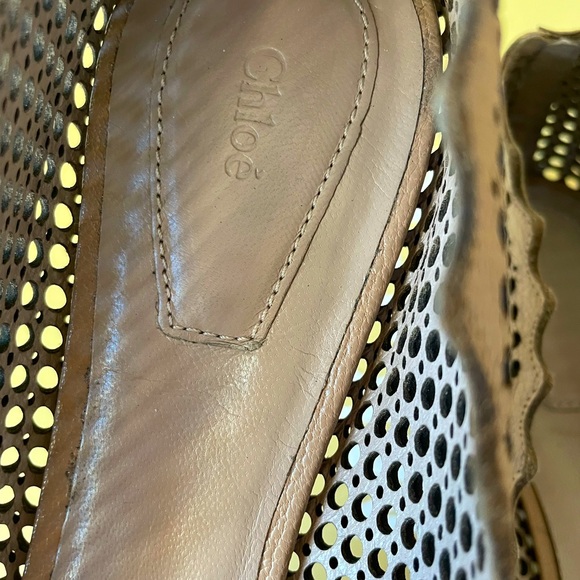 Chloé Leather Flats - Picture 3 of 7